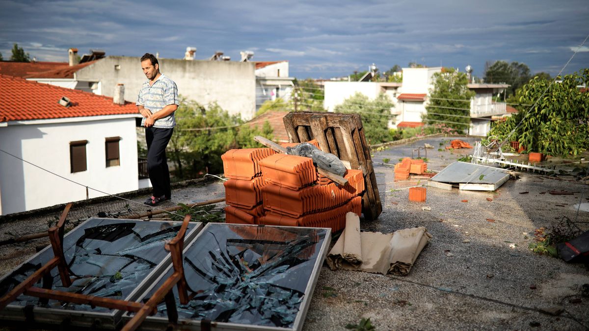 Siete turistas muertos y decenas de heridos por el temporal en el norte de Grecia