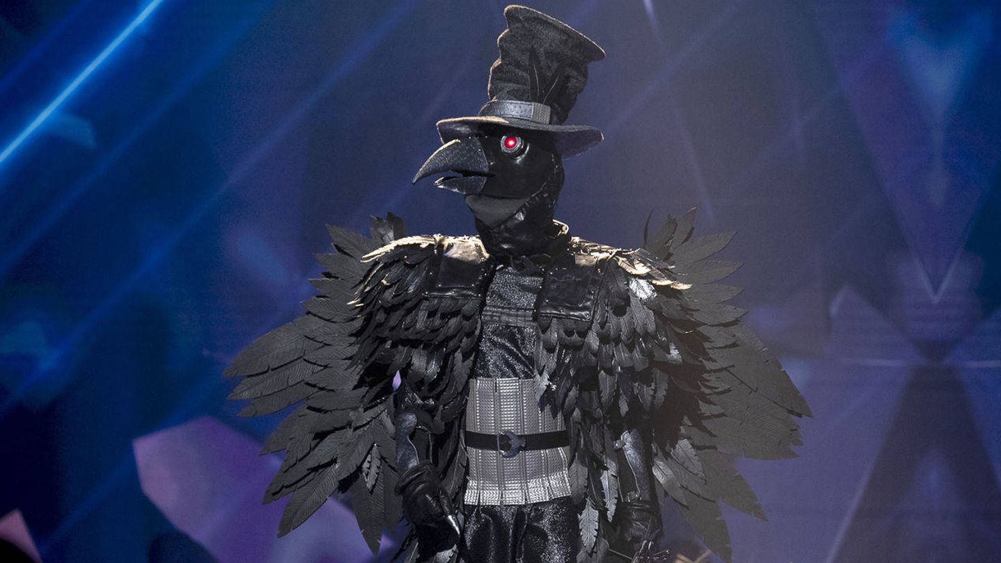 Cuervo, una de las máscaras de 'Mask Singer'. (Atresmedia)