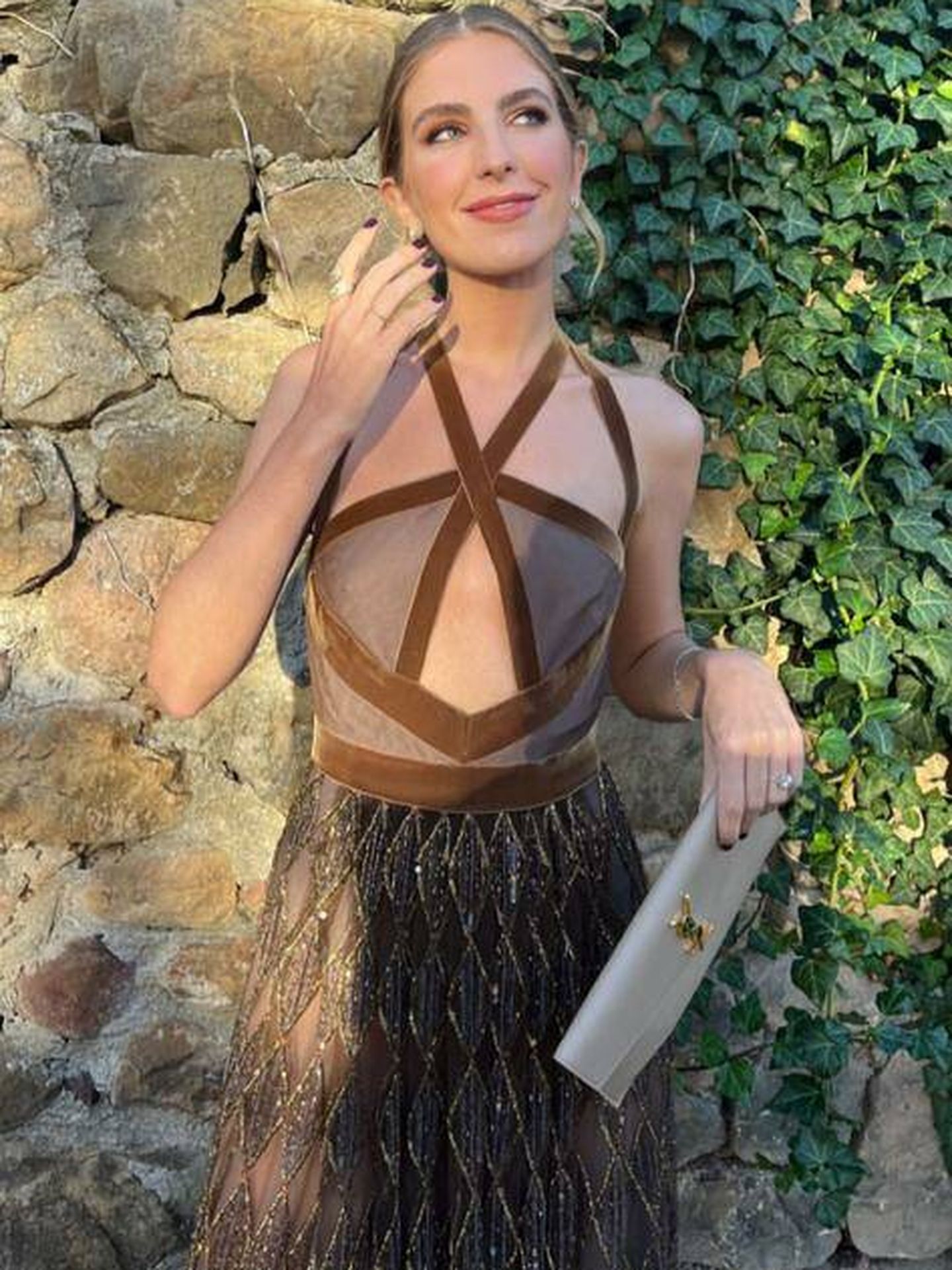 Luisa Bergel con un vestido de Victoria. (Instagram/@mylu___)