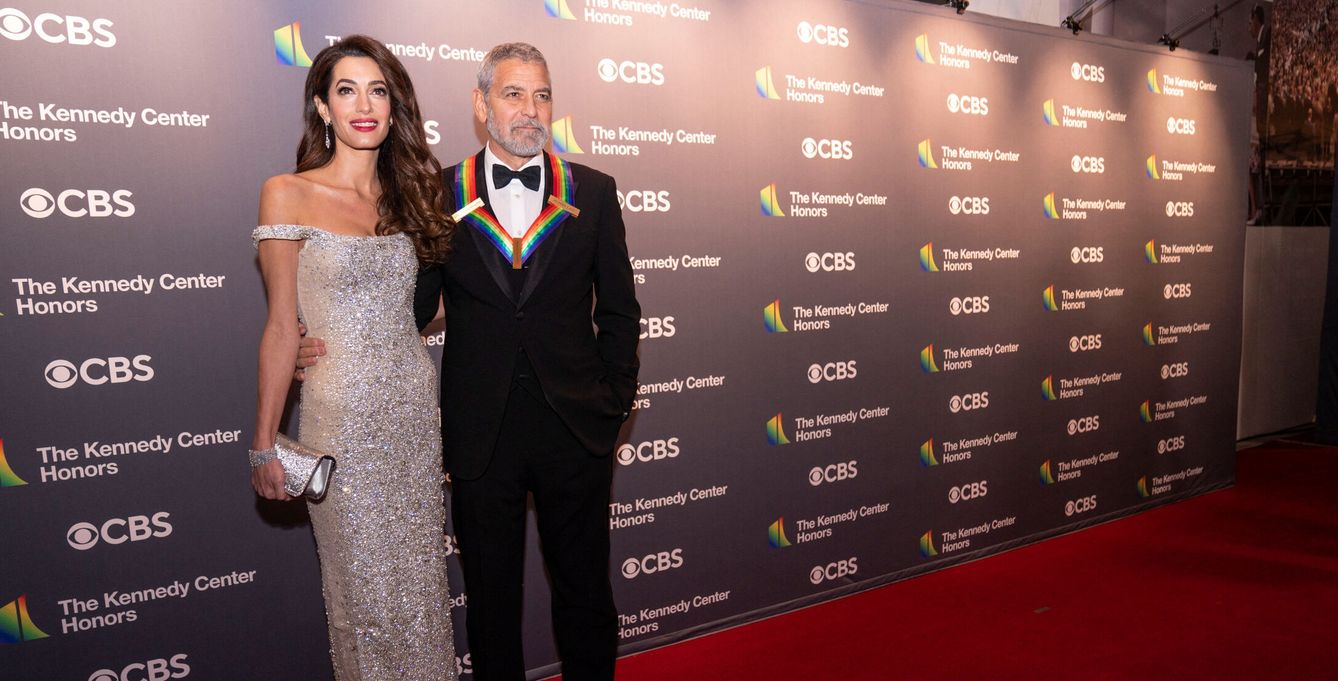 George Clooney y Amal Clooney. (Reuters/Sarah Silbiger)