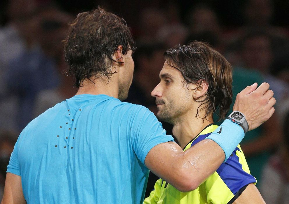 Foto: Nadal y Ferrer comparten grupo en el Torneo de Maestros.