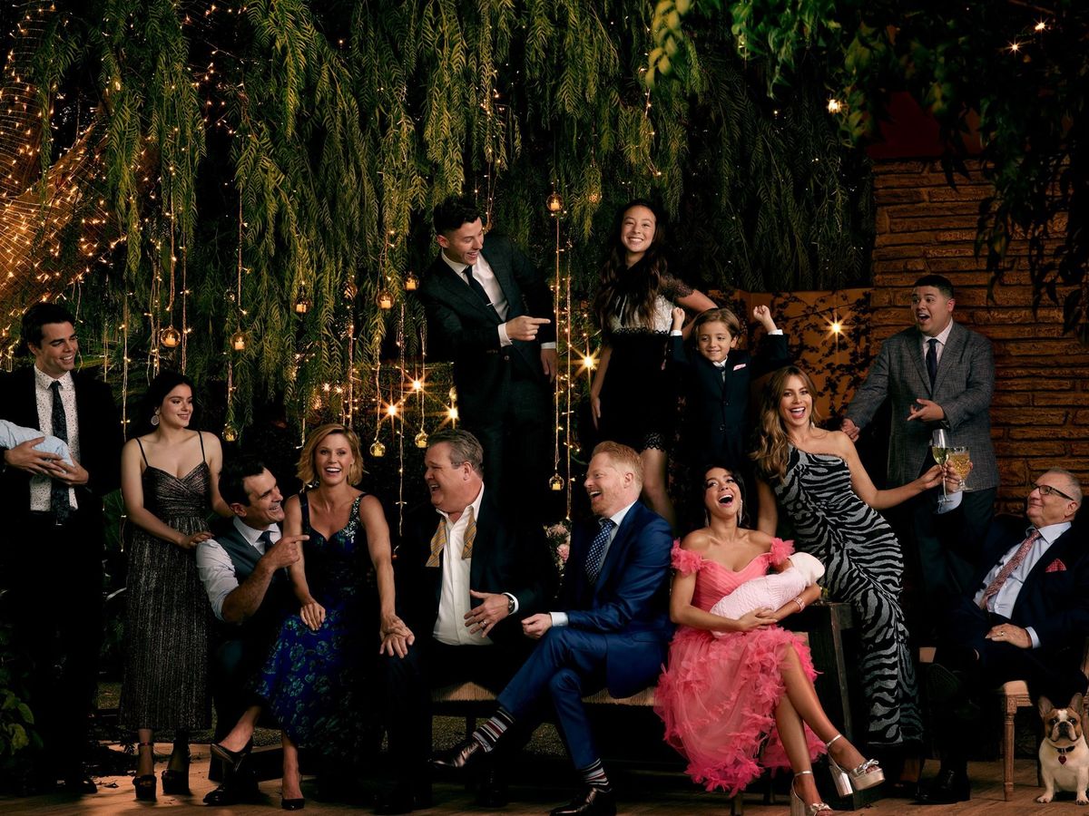 Foto: El elenco de la comedia 'Modern Family' (EFE/Jill Greenberg/ABC)