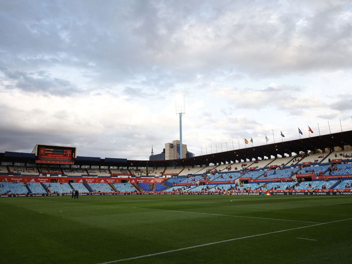 Foto: El estadio de La Romareda. (Reuters/Juan Medina)