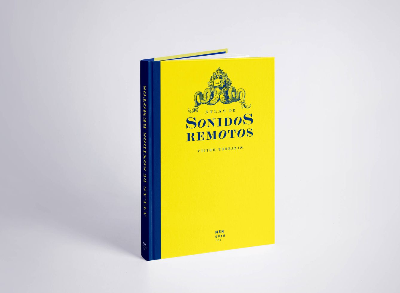 Portada de 'Sonidos Remotos', de Víctor Terrazas. (Ediciones Menguantes)