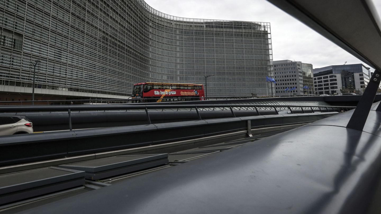La sede de la Comisión Europea en Bruselas. (EFE)