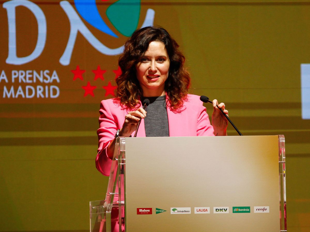 Foto: La presidenta de la Comunidad de Madrid, Isabel Díaz Ayuso. (AFP)