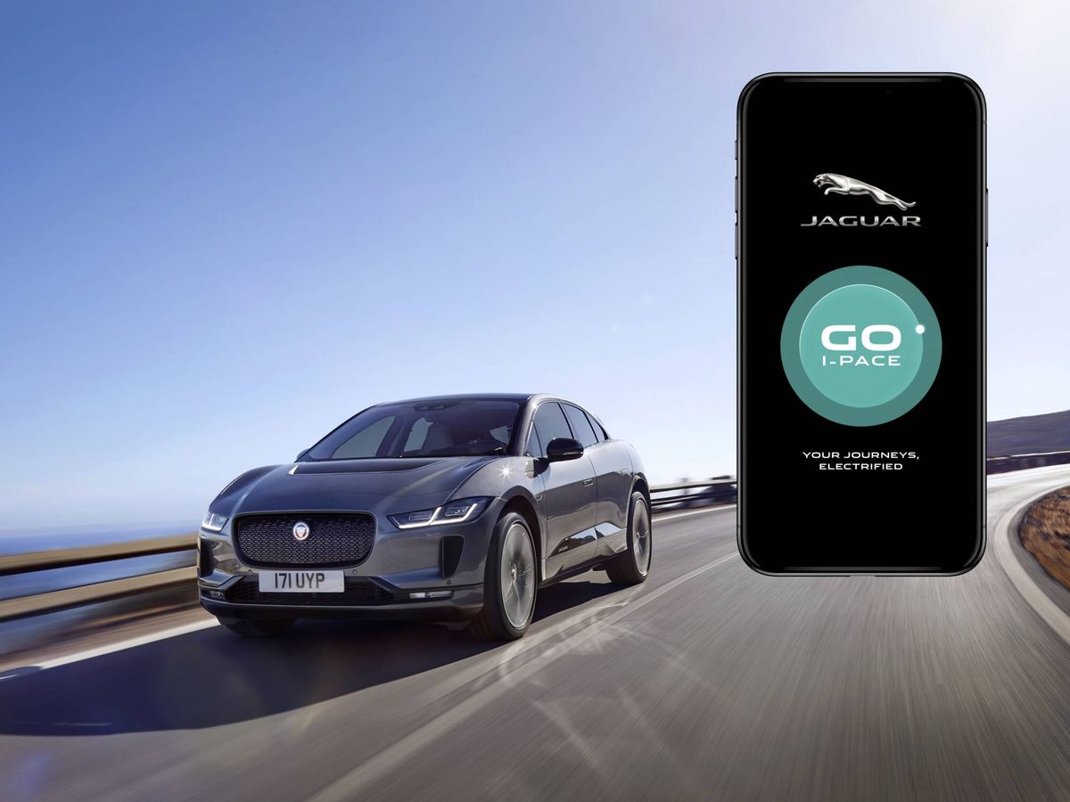 Foto: La 'app' gratuita GO I-Pace de Jaguar compara el coste de cada viaje en nuestro coche actual con el coste si hubiésemos usado un I-Pace eléctrico. 