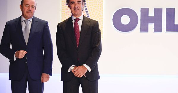 Foto: José Antonio Fernández Gallar y Juan Villar-Mir, consejero delegado y presidente de OHL.