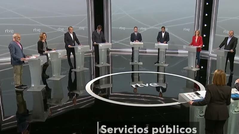 Foto de Los candidatos a la Generalitat se enfrentan en el primer debate