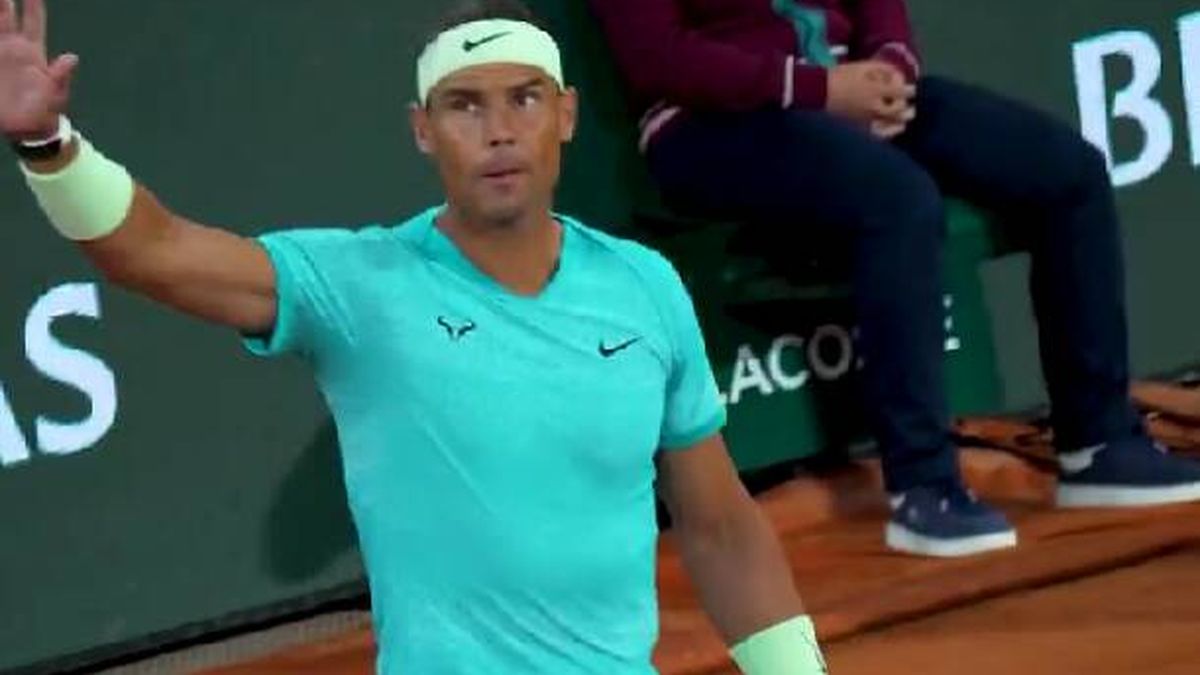 La increíble presentación de Rafa Nadal en su primer partido en Roland Garros 2024: se queda sin aire y el público le ovaciona