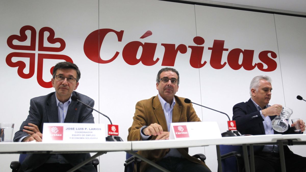 Los españoles que piden ayuda a Cáritas para encontrar empleo crecen un 56% 