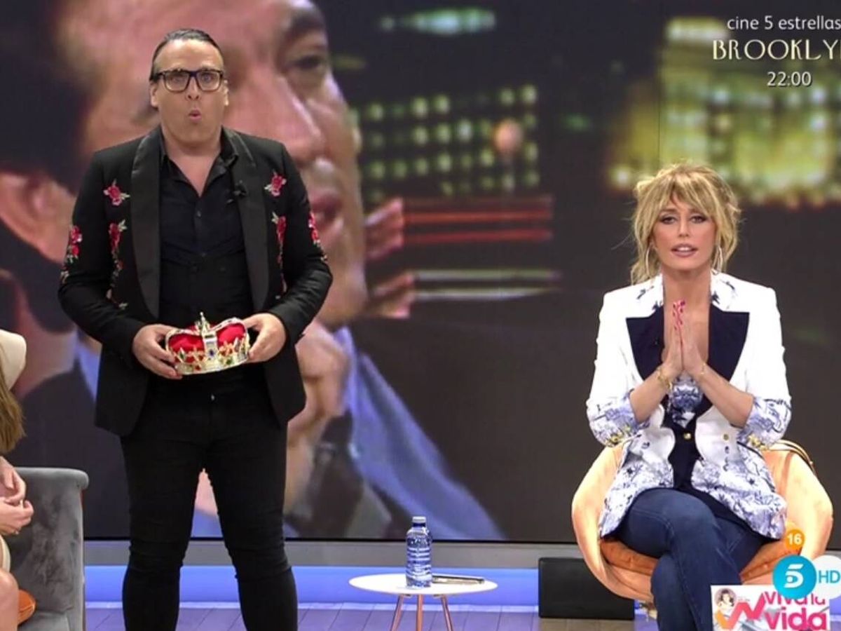 Foto: Torito y Emma García. (Telecinco).