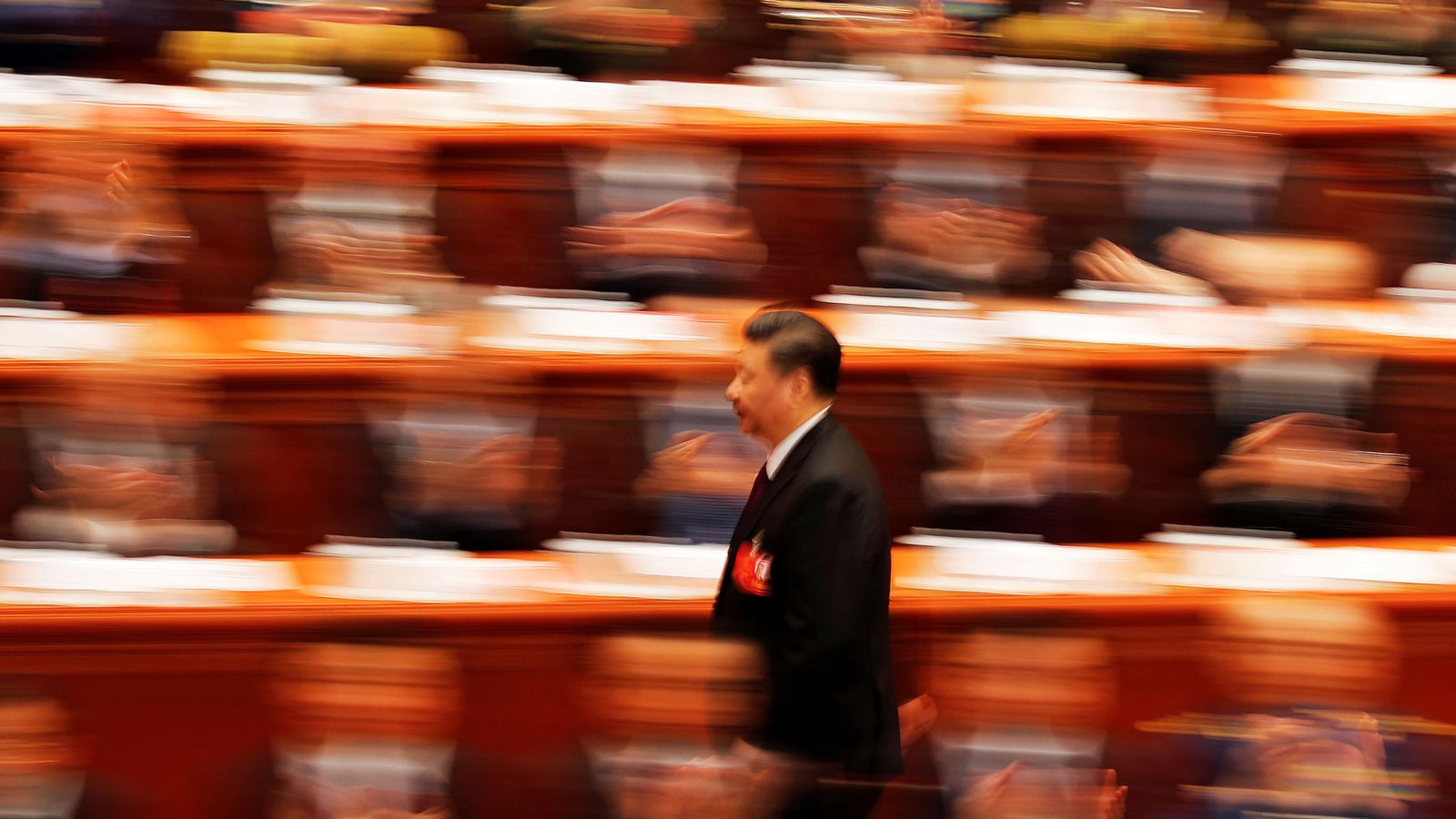 Foto: El presidente de China, Xi Jinping, en la Asamblea Nacional Popular
