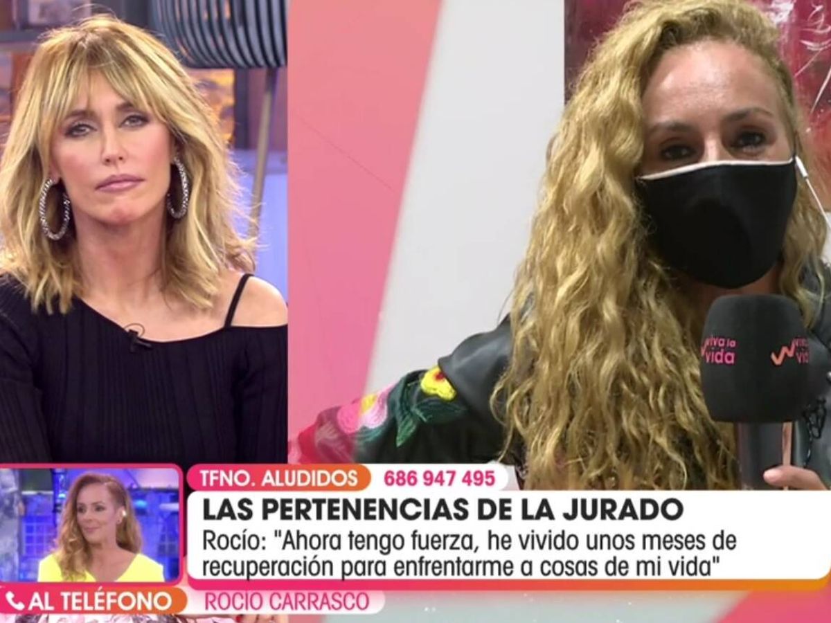 Foto: Emma García y Carrasco. (Telecinco).