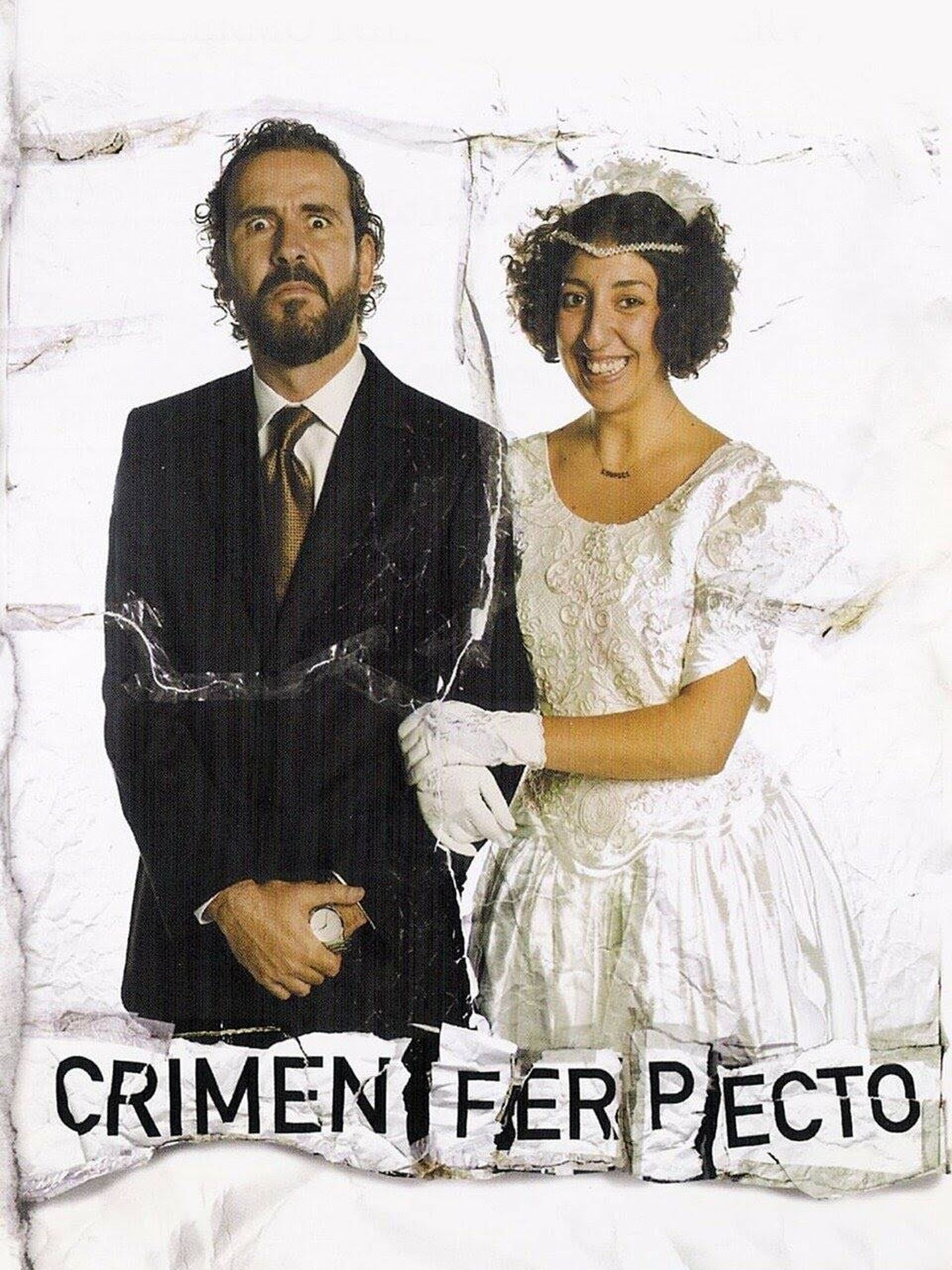 Mónica Cervera, en la portada de la película 'Crimen ferpecto'. 