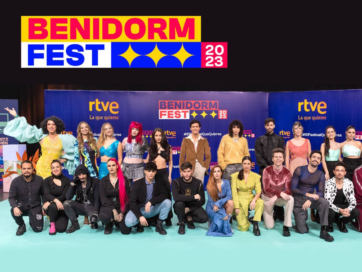 Foto: Participantes del Benidorm Fest 2023 (RTVE)