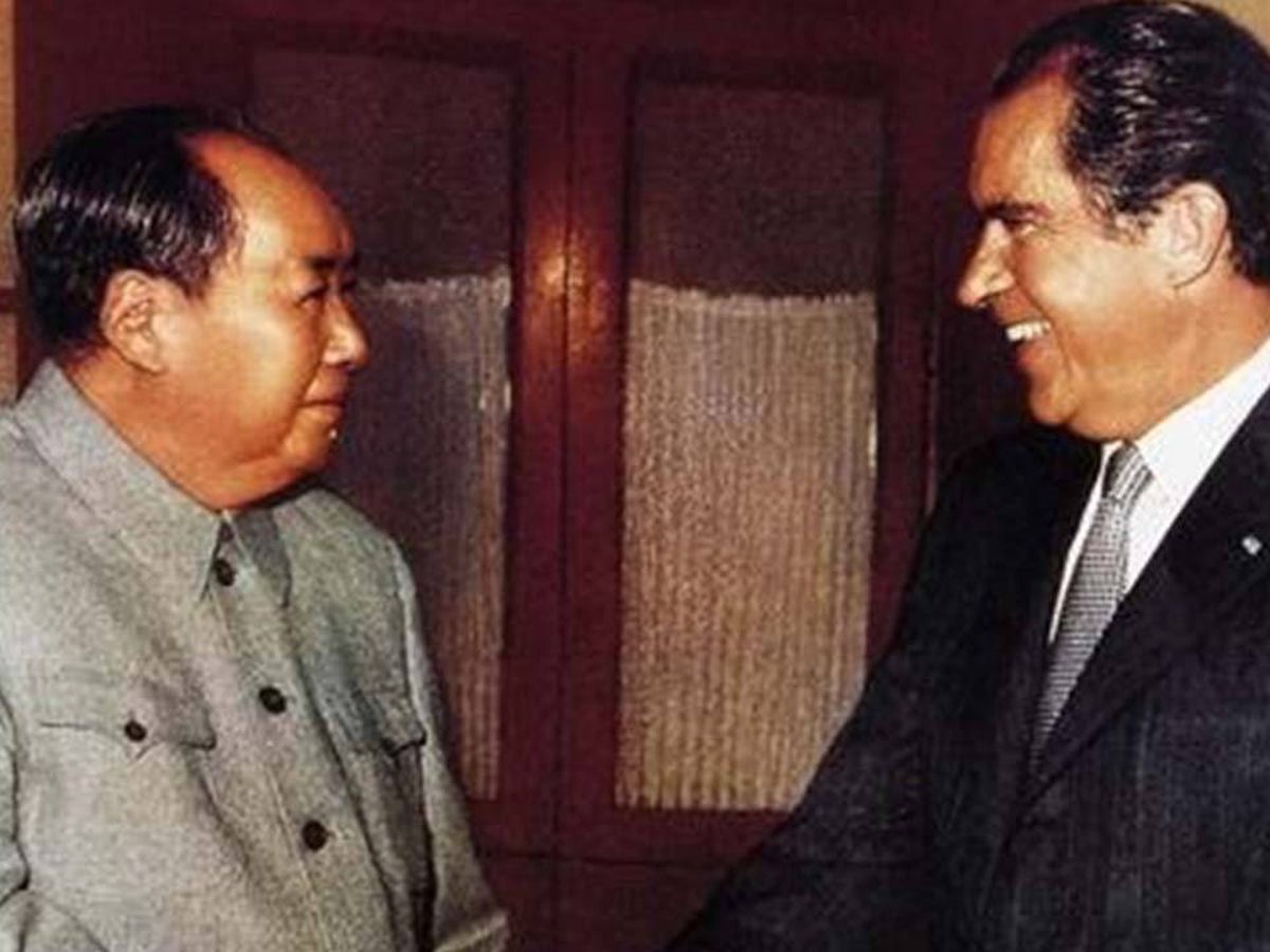 Foto: Mao y Nixon