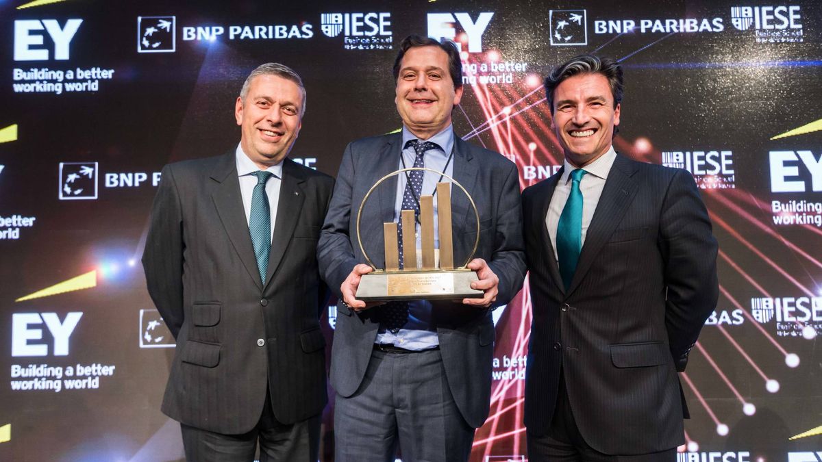 Ignacio Rivera, CEO de Hijos de Rivera, recibe el Premio Emprendedor del Año 2017