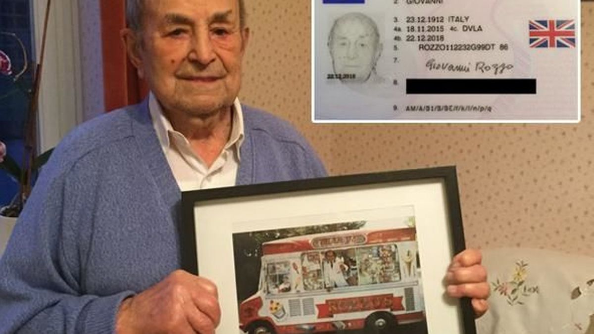 El conductor más viejo de Reino Unido tiene 103 años y nunca ha tenido un accidente