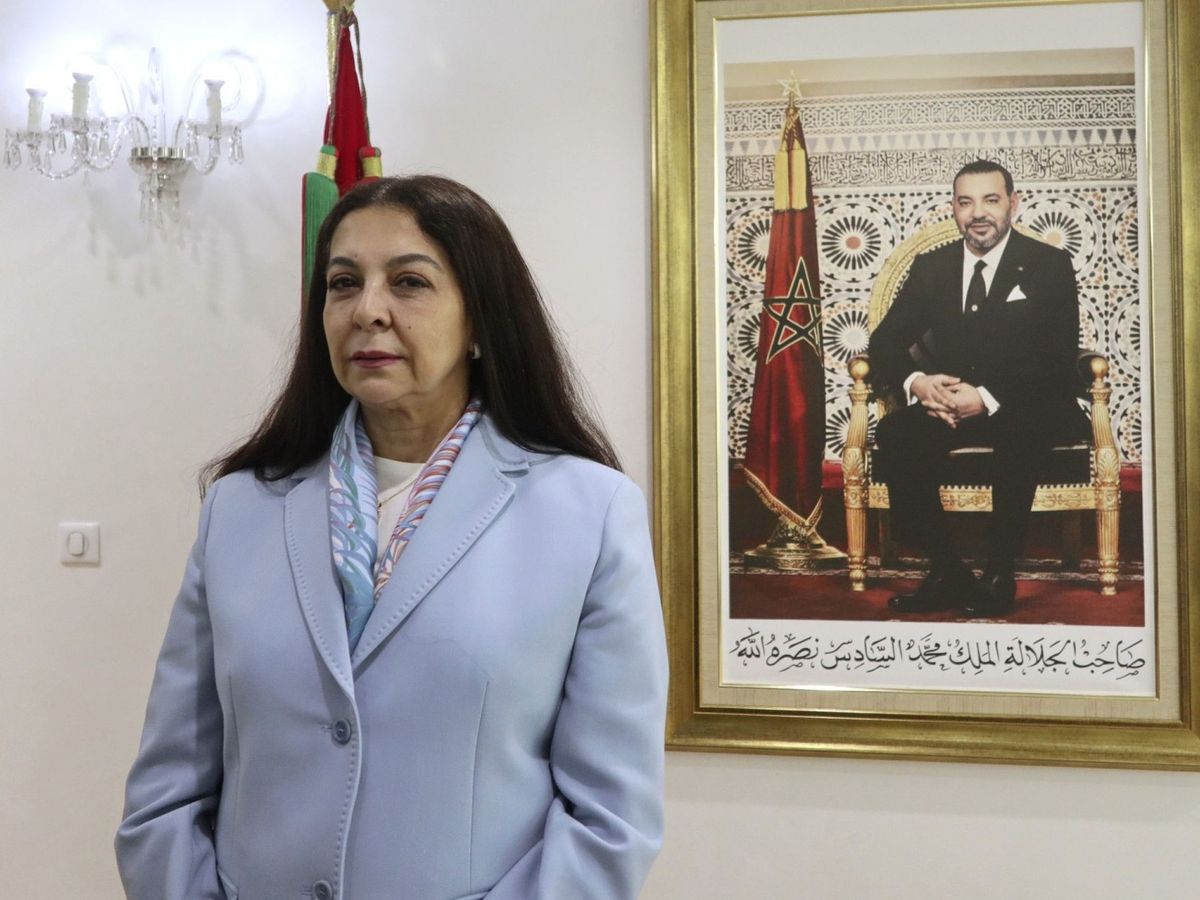 Foto: Karima Benyaich, embajadora marroquí en España. (EFE/Mohamed Siali)