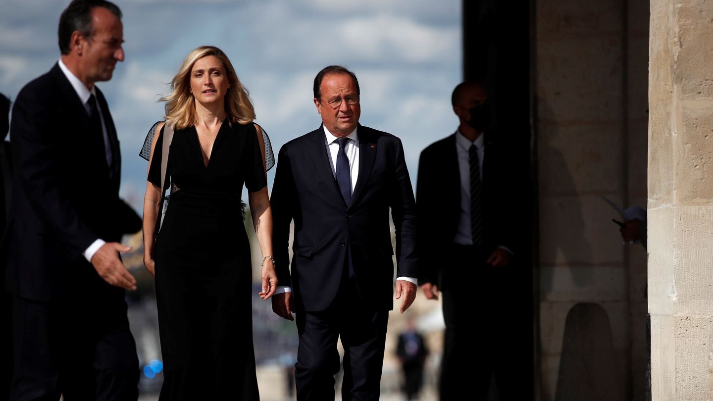 François Hollande y Julie Gayet. (EFE)