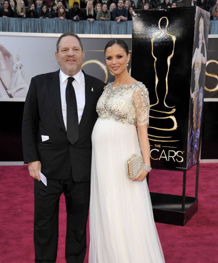 Foto: Harvey Weinstein y Georgina Chapman en los Oscar 2013. (Gtres)