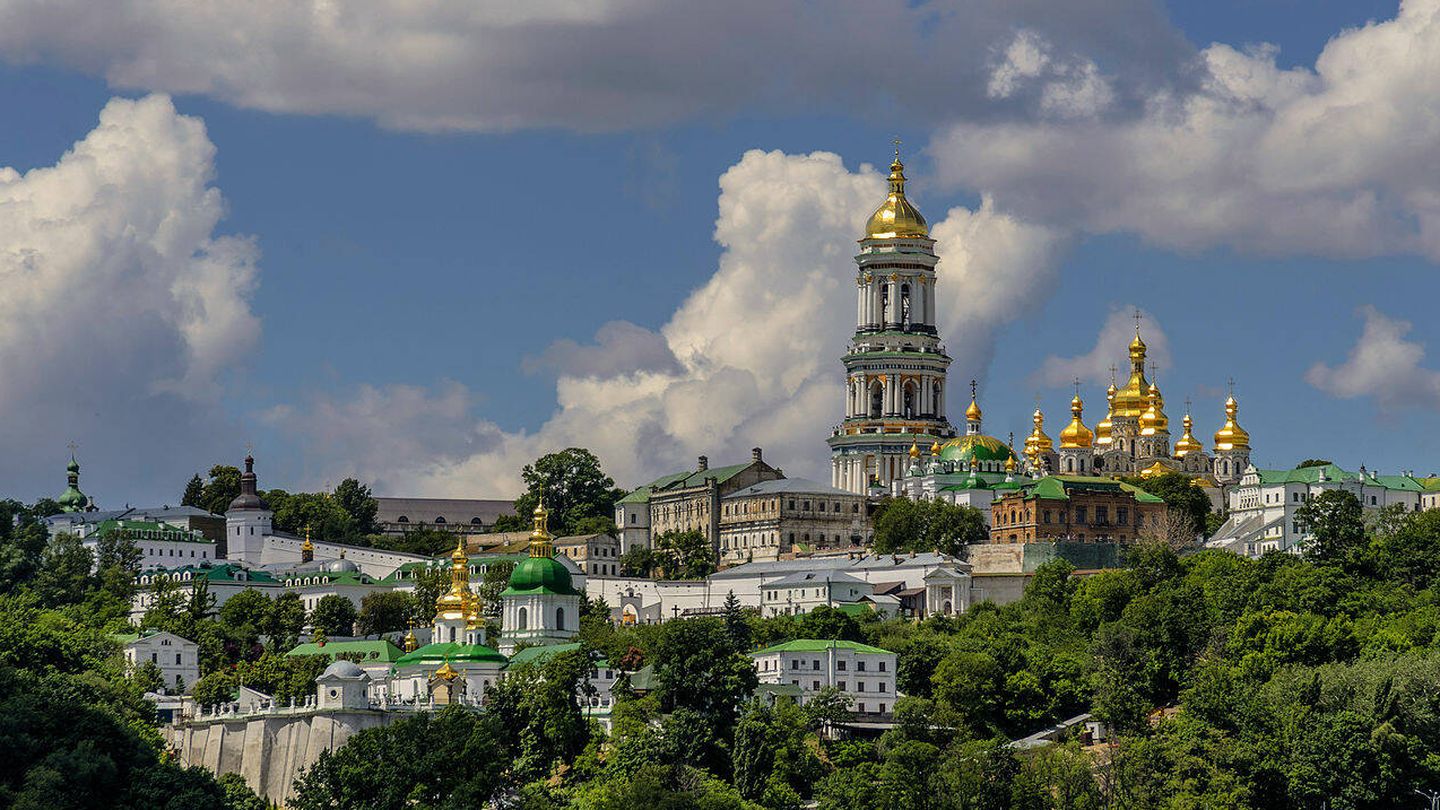 El complejo monástico de las cuevas de Kiev. (Creative Commons)