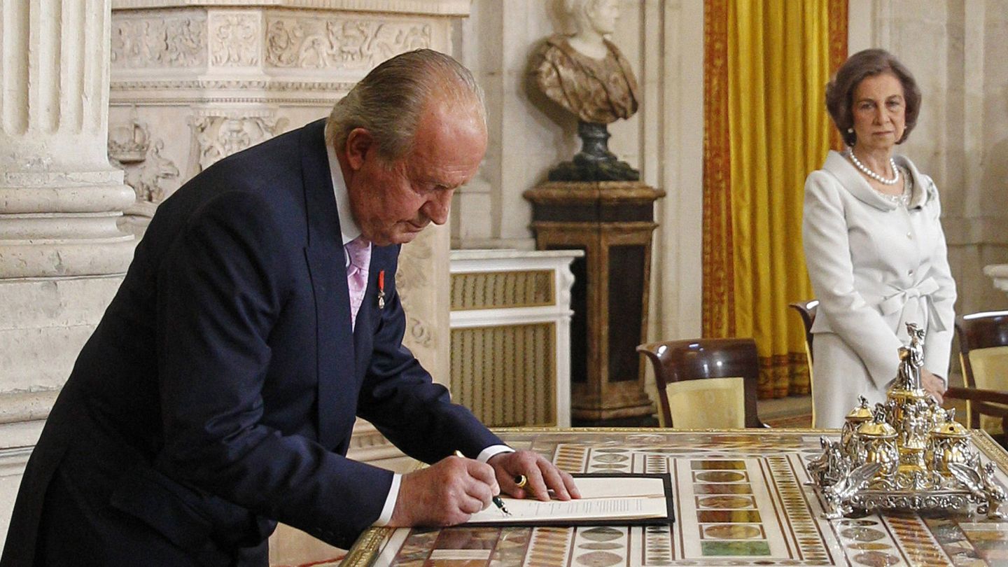 El rey Juan Carlos, el día de su abdicación. (Limited Pictures)