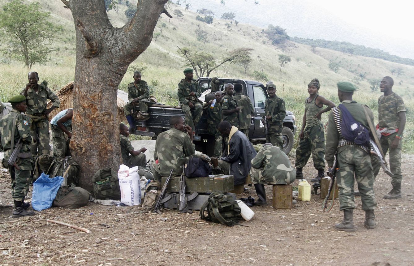 Soldados congoleños en 2015. (Reuters)