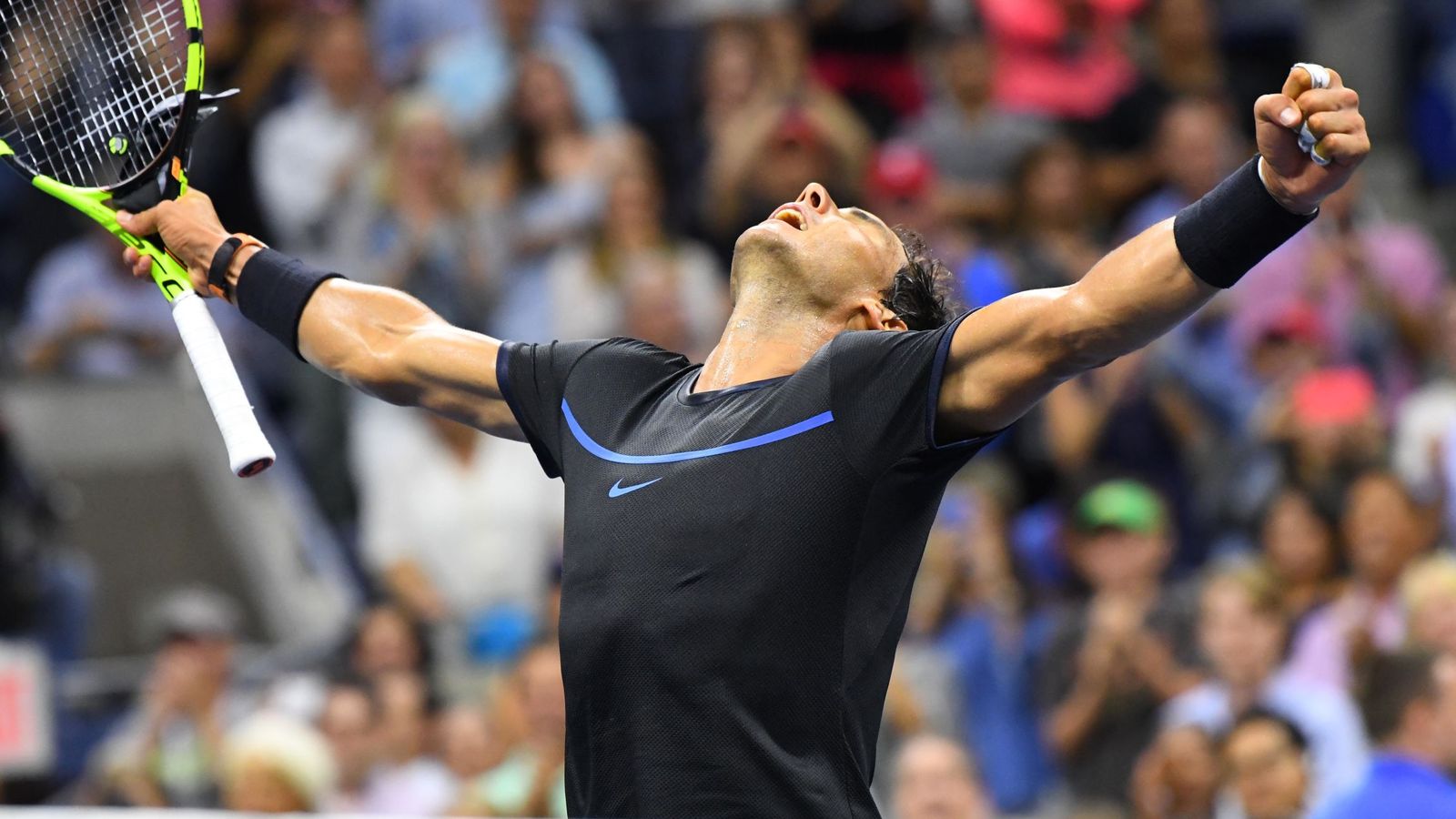 Foto: Rafa Nadal celebra su victoria (Reuters)