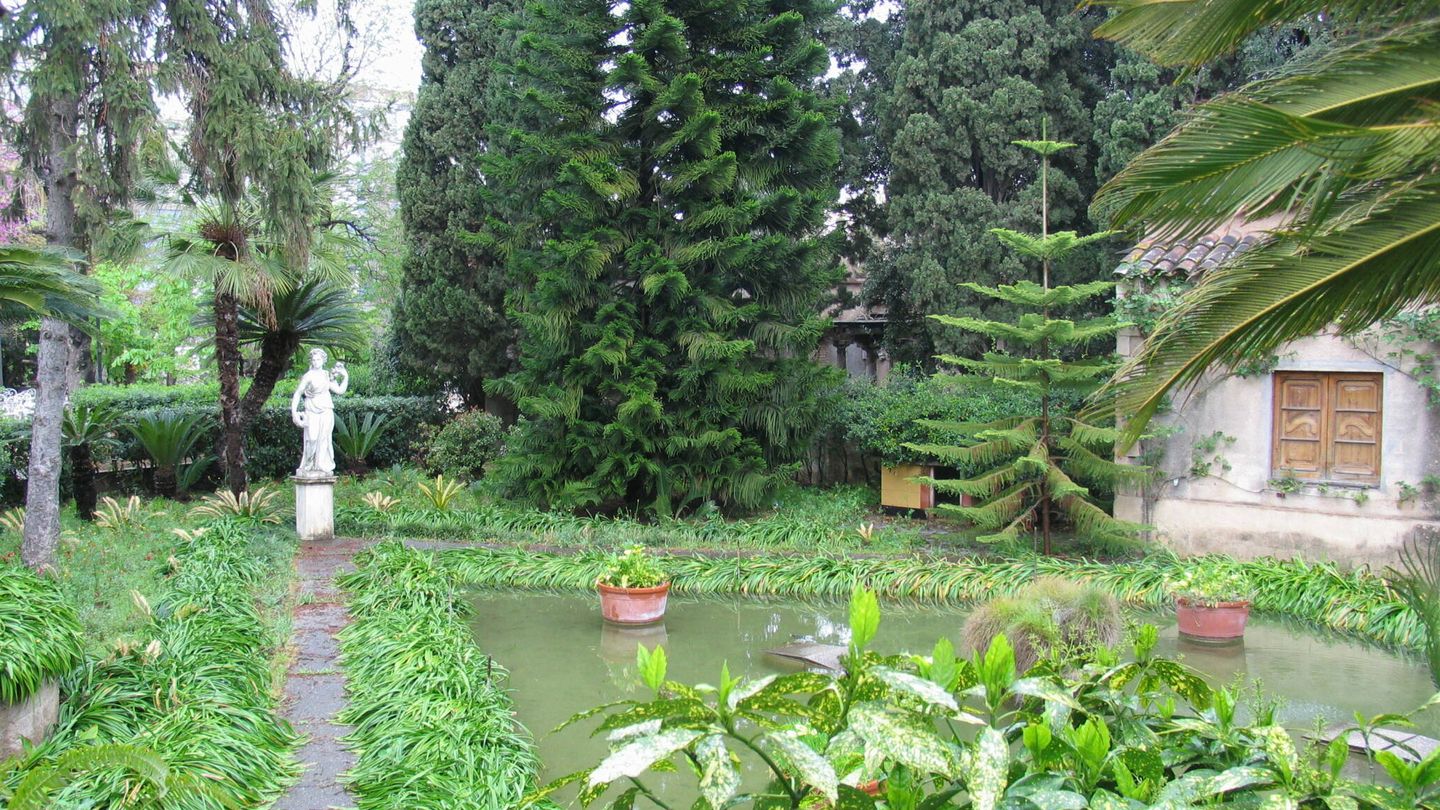Jardines de la Residencia Salesiana Martí-Codolar. (Cortesía)