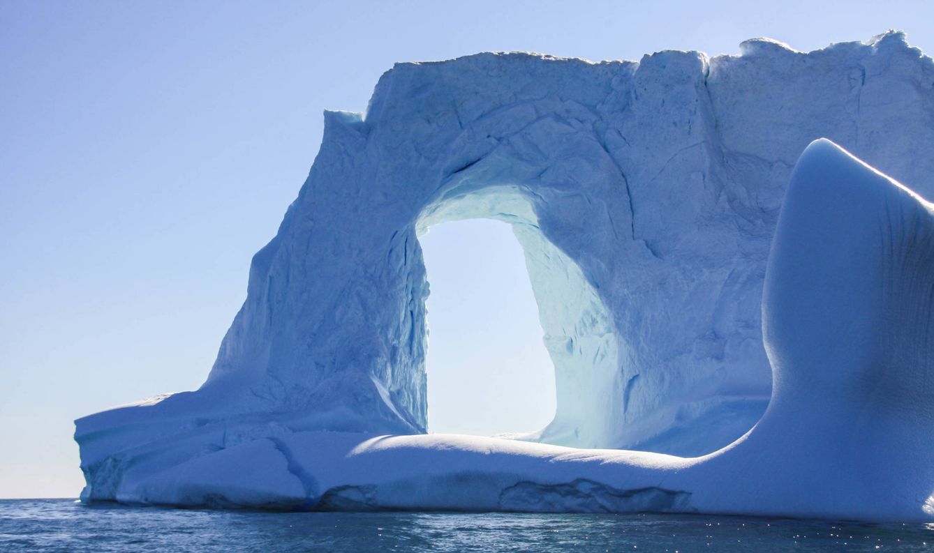 Uno de los glaciares de Groenlandia.