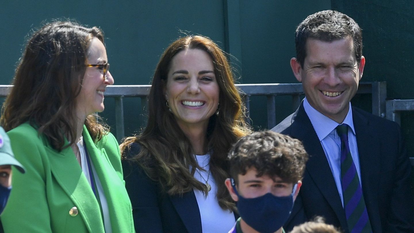 La duquesa de Cambridge, el pasado viernes en Wimbledon. (Reuters)