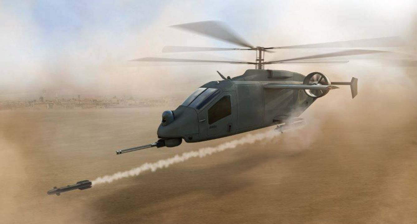 Propuesta de AVX-L3, inspirada en los helicópteros rusos Kamov (AVX)