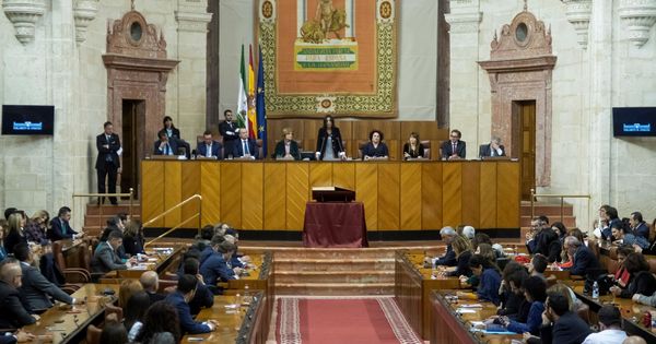 Foto: Constitución del Parlamento de Andalucía de la XI Legislatura. (EFE)