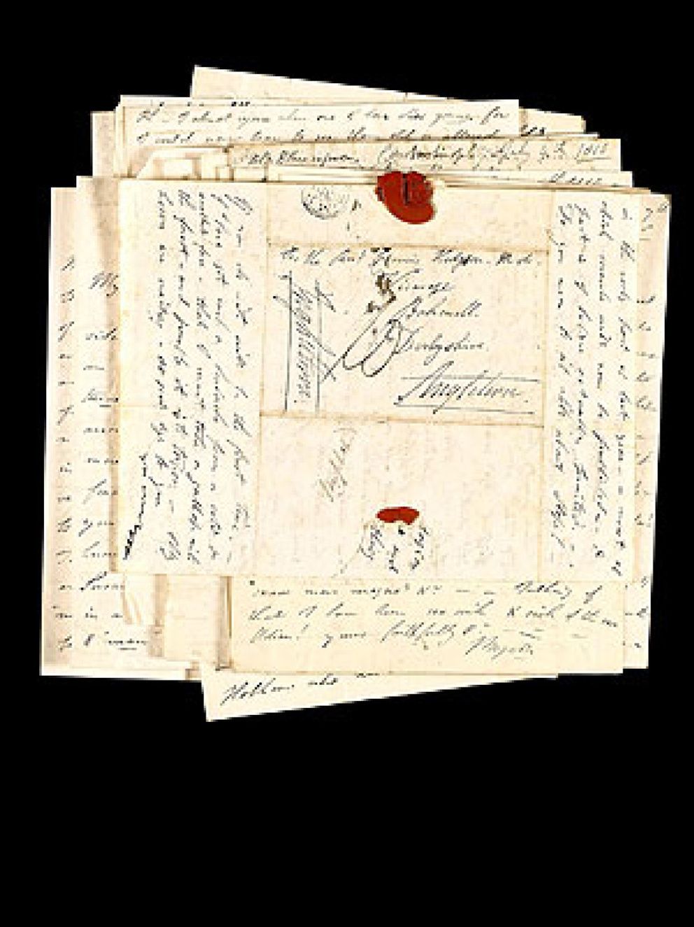 Foto: Sacan a subasta una colección de cartas de Lord Byron