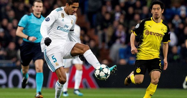 Foto: Varane, duerante el partido entre el Real Madrid y el Borussia Dortmund. (EFE)