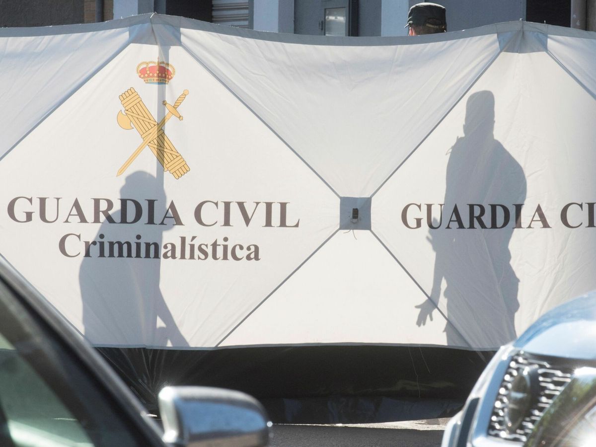 Foto: Hallan el cuerpo de una mujer dentro de un camión en Nombela (Toledo). Foto: Efe
