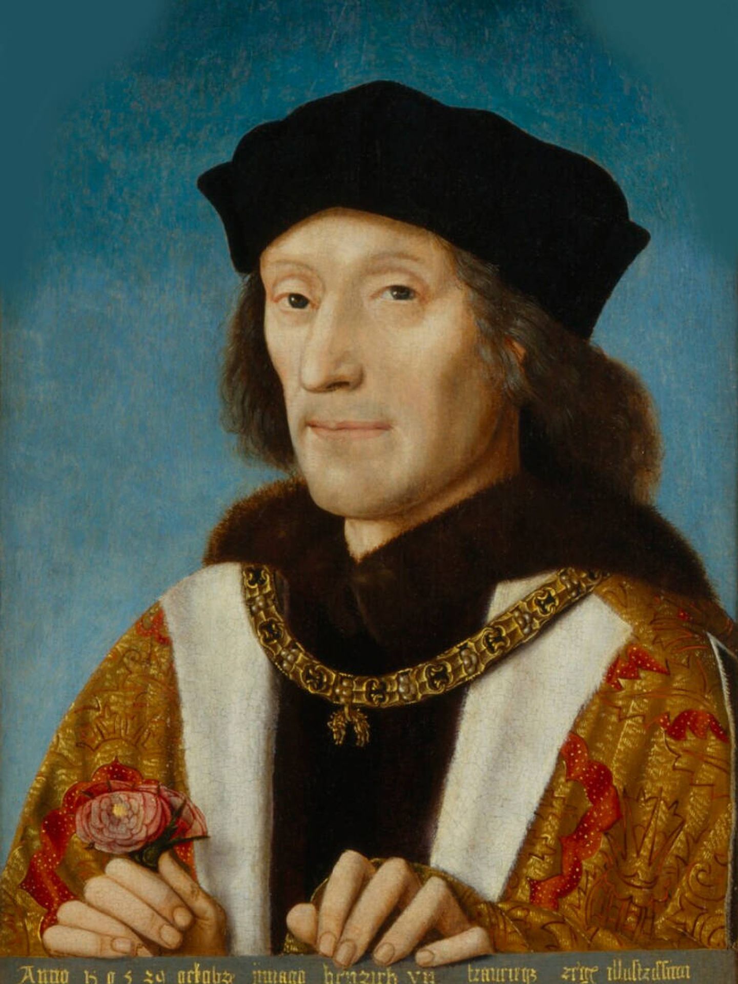 Enrique VII, padre de Enrique VIII.