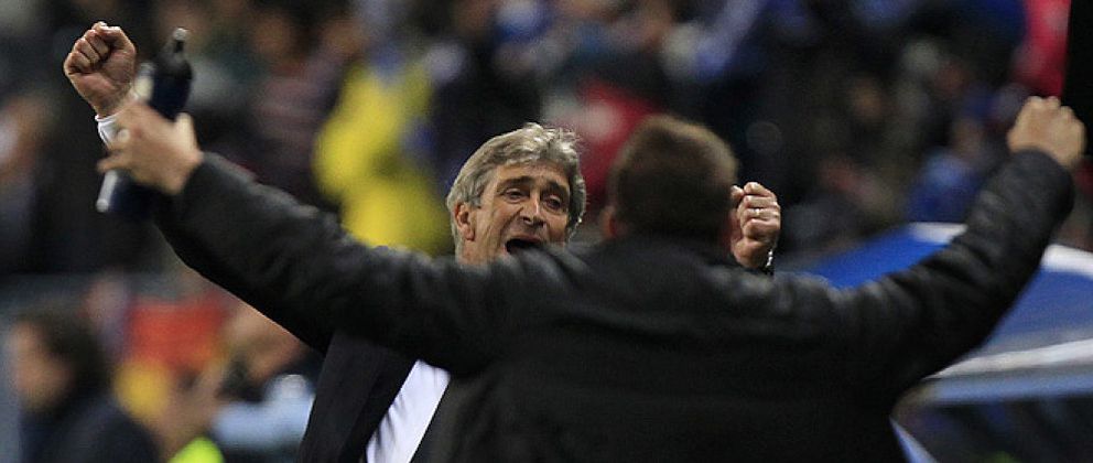 Foto: Manuel Pellegrini logra con el Málaga lo que no pudo con el Real Madrid, llegar a cuartos