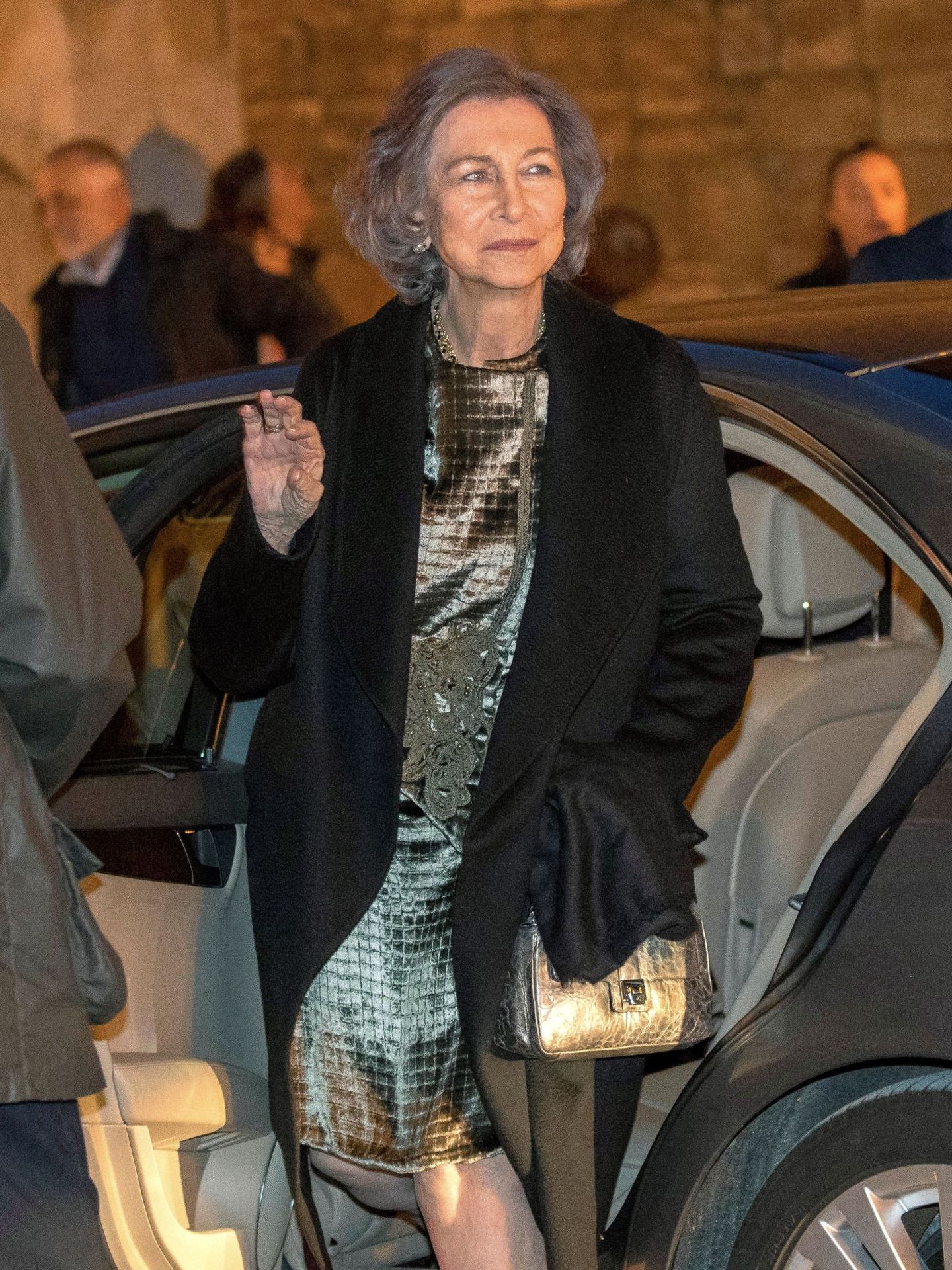 La reina Sofía, en Mallorca en 2018. (EFE/Cati Cladera)