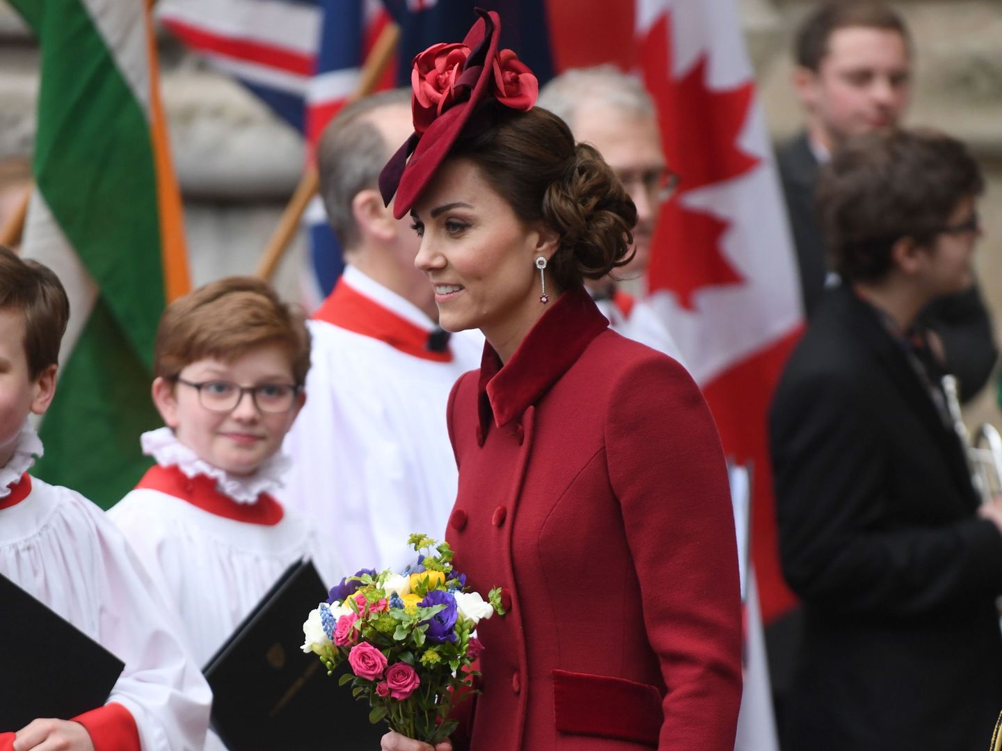 Kate Middleton, en el Día de la Commonwealth. (Reuters)