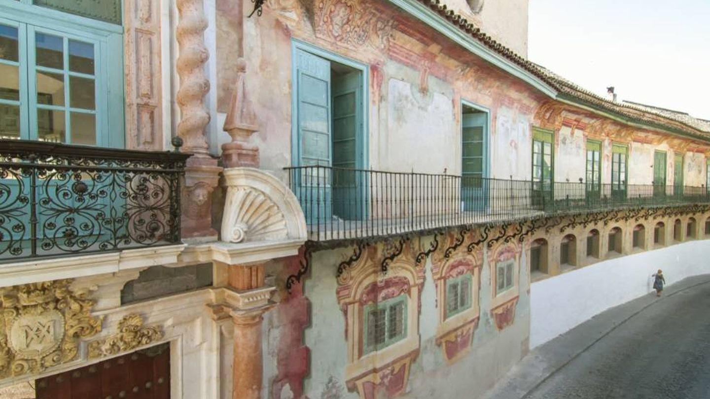 El Palacio de Peñaflor, ya restaurado. (Cortesía Lista Roja de Patrimonio)