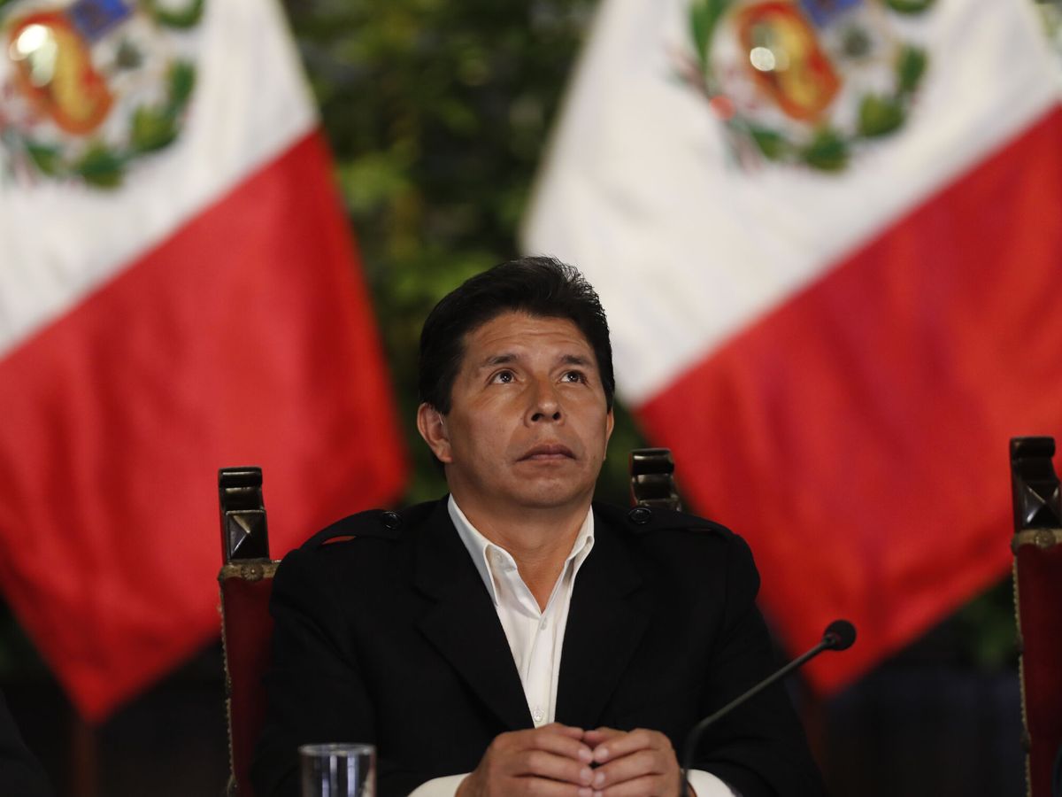 Foto: El expresidente de Perú, Pedro Castillo. (EFE/Paolo Aguilar)