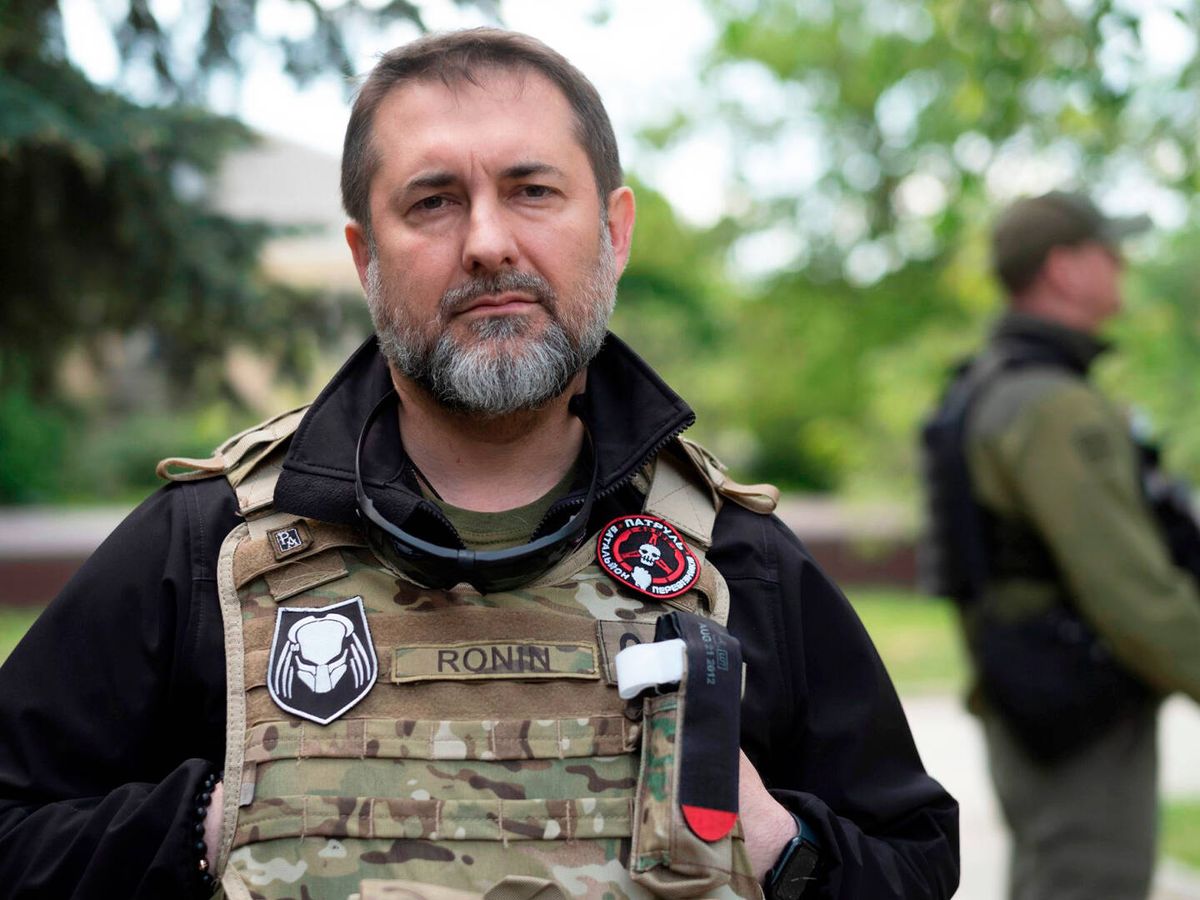 Foto: Serhiy Haidai, gobernador de Lugansk. (Cedida)