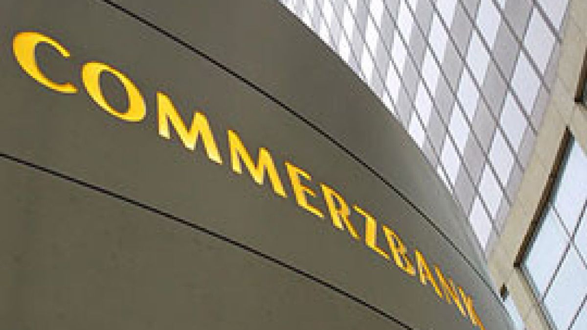 Commerzbank se dispara más de un 3% tras vender sus de créditos inmobiliarios en Reino Unido
