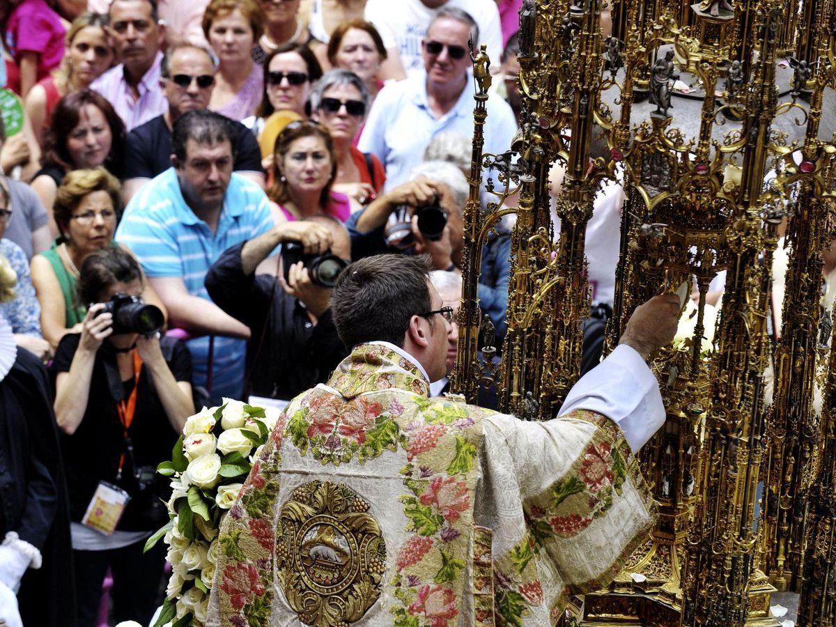 Foto: Procesión del Corpus Christi en Toledo (EFE)