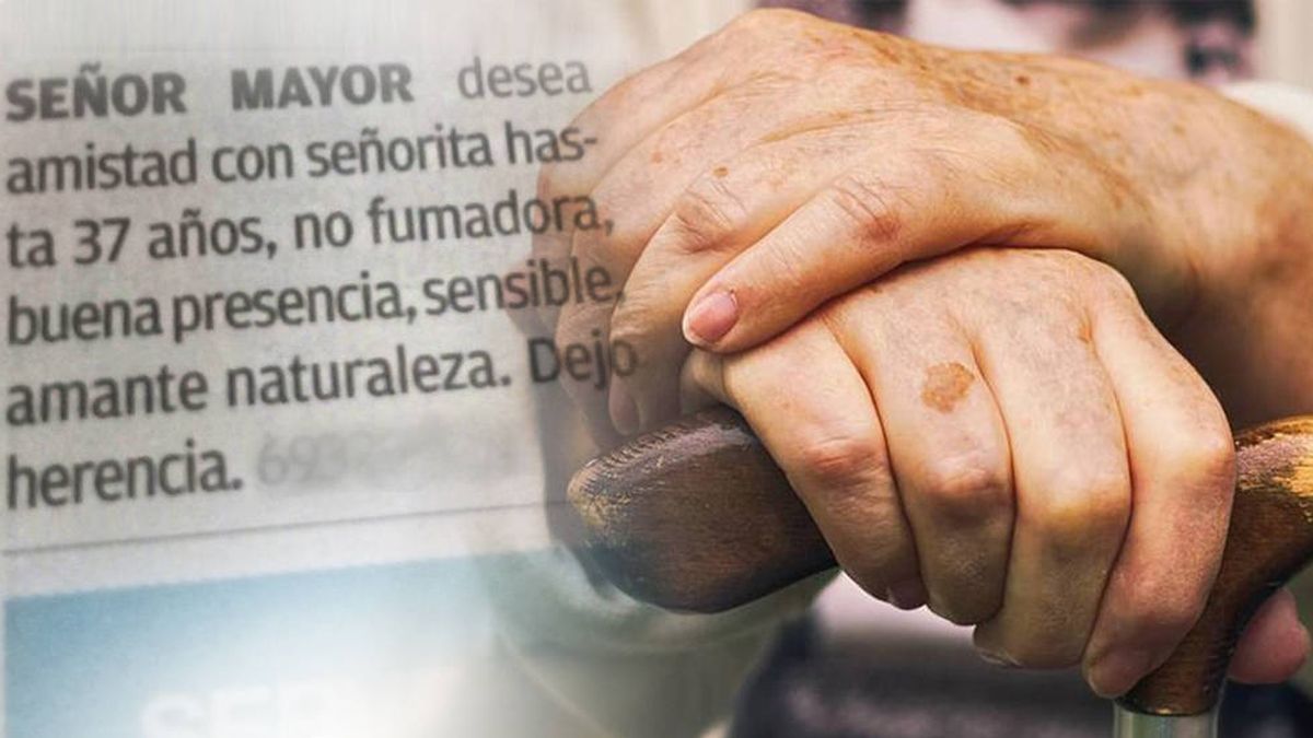 Anciano busca mujer de "hasta 37 años" a cambio de 400.000 euros de herencia