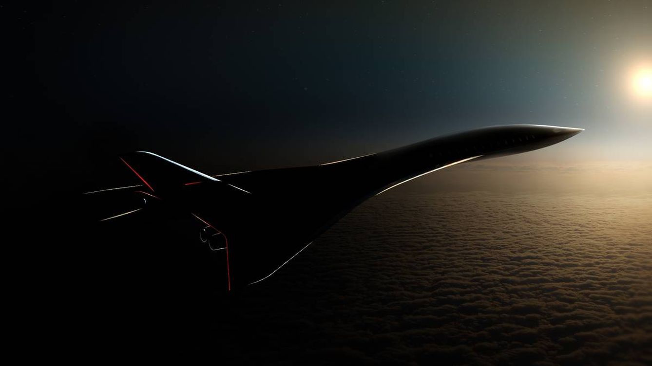 Foto: El Aerion AS3, el futuro heredero del Concorde a velocidad Mach 4. (Aerion)