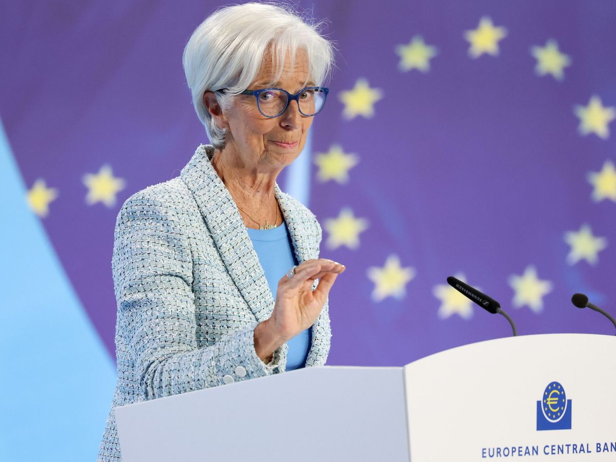 Foto: La presidenta del BCE, Christine Lagarde. (EFE/Friedemann Vogel)